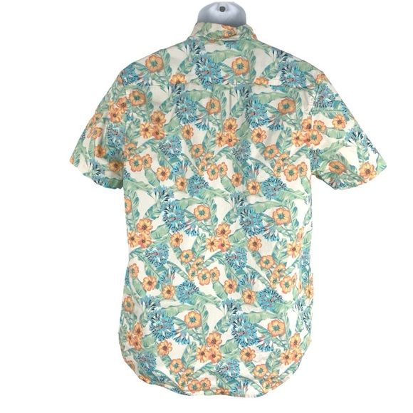 Chubbies Button Front Shirt Mens Short Sleeve Tropical Floral Size S - Picture 5 of 7